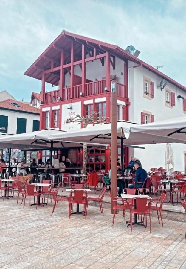 Hotel Du Fronton Bidart Exterior photo