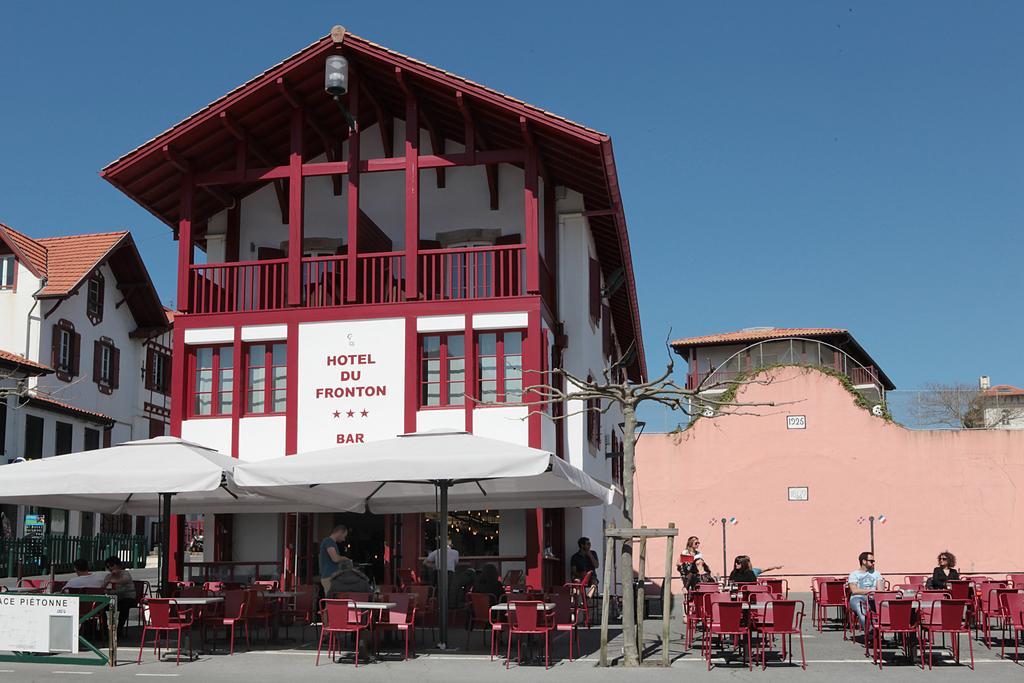 Hotel Du Fronton Bidart Exterior photo
